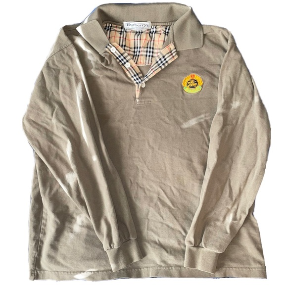 Vintage authentic Burberry long sleeve polo - Picture 1 of 5